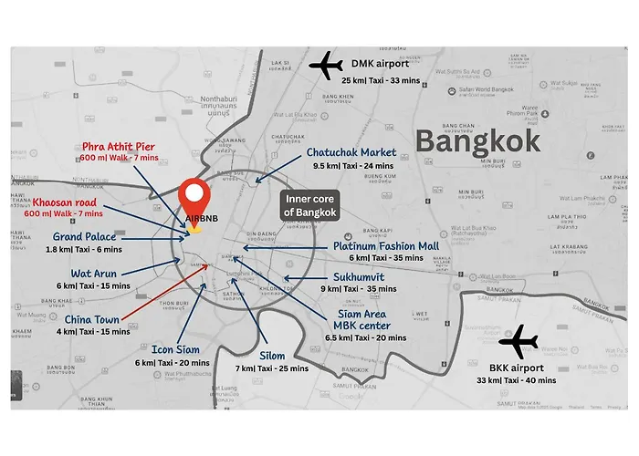 Velin Khaosan - 4th Floor With 2bedrooms 公寓